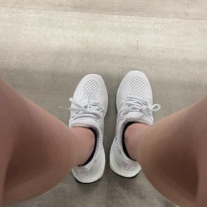 Adidas Women's Ultraboost 5.0 Alphaskin Running Shoe, White/White/White, 8.5